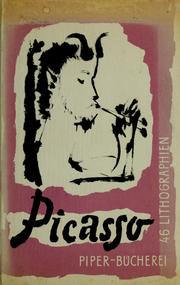 Cover of: Picasso: 46 Lithographien