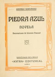 Cover of: Piedra azul