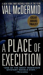 Cover of: A place of execution by Val McDermid