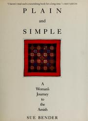 Cover of: Plain and simple by Sue Bender