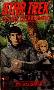 Cover of: Planet of Judgment (Star Trek)
