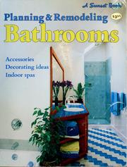 Cover of: Planning & remodeling bathrooms