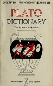 Cover of: Plato dictionary.