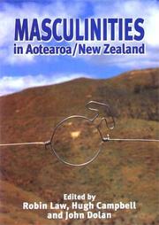 Cover of: Masculinities in Aotearoa/New Zealand