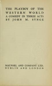 Cover of: The playboy of the western world by J. M. Synge