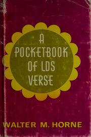 Cover of: Pocket book of L.D.S. verse.
