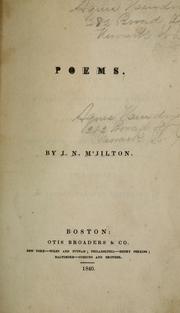 Cover of: Poems.