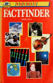 Cover of: Pocket factfinder by Ann Kay