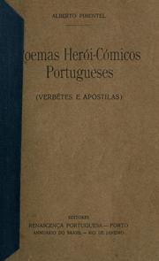 Cover of: Poemas herói-cómicos portugueses: verbêtes e apostilas