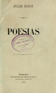 Cover of: Poesias by Júlio Dinis