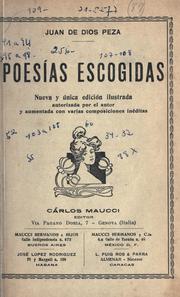 Cover of: Poesías escogidas.: Nueva y unica edición ilustrada autorizada por el autor y aumentada con varias composiciones inéditas.