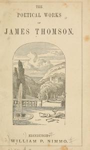 Cover of: Poetical works. by James Thomson
