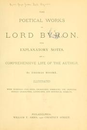 Cover of: Poetical works by Lord Byron