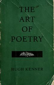 Cover of: The art of poetry