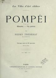 Cover of: Pompéi ...