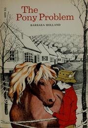Cover of: The pony problem by Barbara Holland