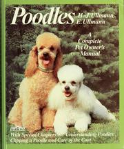 Cover of: Poodles by Hans-Jochen Ullmann