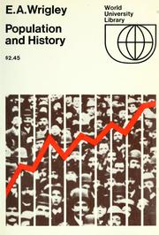 Cover of: Population and history