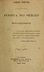 Cover of: Porfia no serão: poemeto.