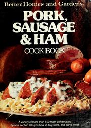 Cover of: Pork, sausage & ham cookbook.