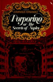 Cover of: Porporino: or, The secrets of Naples