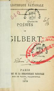 Cover of: Poésies