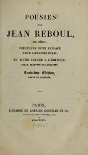 Cover of: Poésies