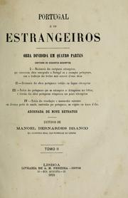 Cover of: Portugal e os estrangeiros