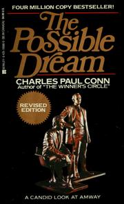 Cover of: The possible dream by Charles Paul Conn, Charles Paul Conn