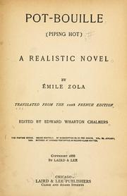 Cover of: Pot-bouille, piping hot by Émile Zola