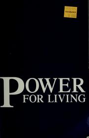 Cover of: Power for living