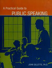 Cover of: A practical guide to public speaking