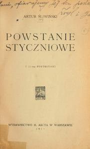 Cover of: Powstanie styczniowe by Artur liwiski