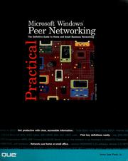 Cover of: Practical Microsoft Windows peer networking