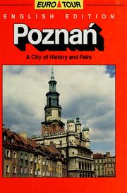 Cover of: Poznan by Włodzimierz Łęcki