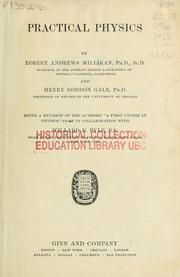 Cover of: Practical physics.
