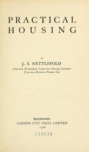 Cover of: Practical housing