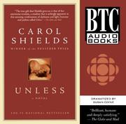 Cover of: Unless by Carol Shields