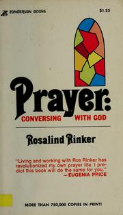 Prayer by Rosalind Rinker