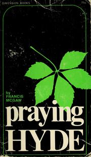 Cover of: Praying Hyde by Francis A. McGaw