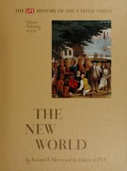 Cover of: Prehistory to 1774: the New World