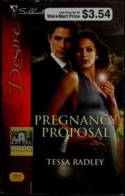 Cover of: Pregnancy Proposal: The Saxon Brides Series #3 of 4