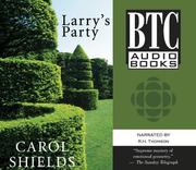 Cover of: Larry's Party by Carol Shields