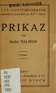 Cover of: Prikaz