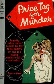Cover of: Price tag for murder