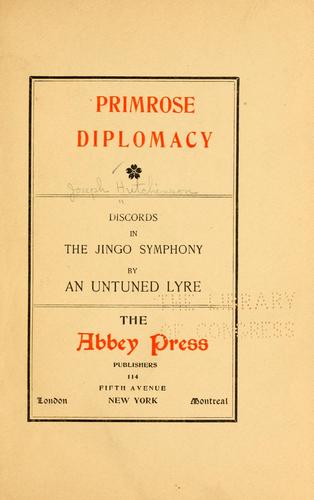 Primrose diplomacy by Joseph Hutchinson