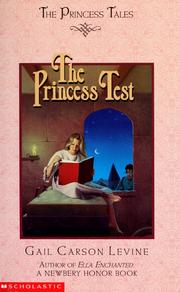 Cover of: The princess test by Gail Carson Levine