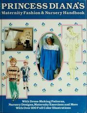 Cover of: Princess Diana's maternity fashion and nursery handbook
