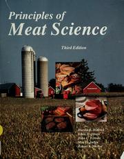 Principles of meat science by Harold B. Hedrick