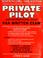 Cover of: Private pilot and recreational pilot